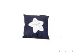 AB002 Anne Home - Blue Pillow  White Star 
