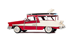 AJ096 1957 Ford Country Squire Station Wagon Red 