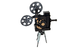 AJ098 Vintage Movie Projector Metal Handmade 
