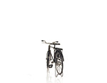 AJ099 Vintage Safety Black Bicycle Metal Handmade 