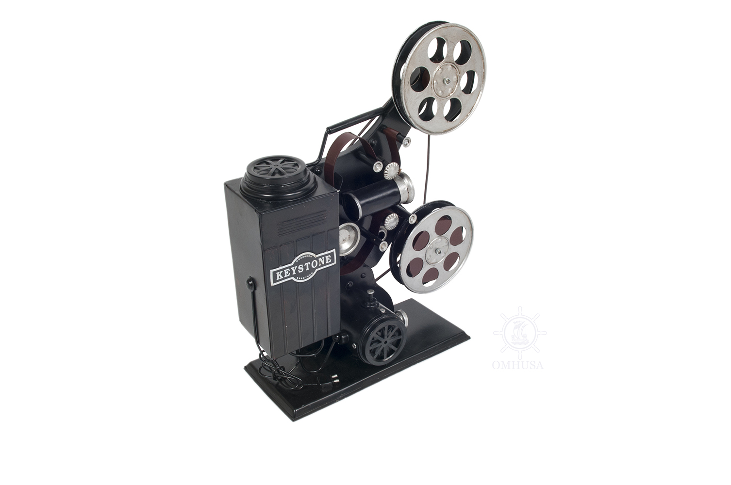 AJ105 1930s Keystone 8mm Film Projector Model R-8 Display-Only AJ105L01.jpg