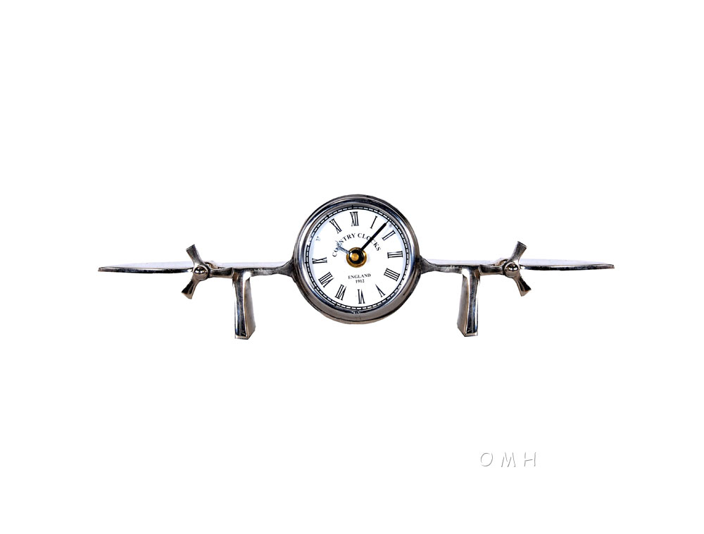 AK038 Aeroplane Table Clock AK038L00.jpg