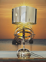 AK051 Aluminum Armillary Table Lamp 