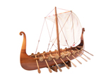 B028F3 Captivating Drakkar Viking Combo: A Model Ship and Legendary Hat 