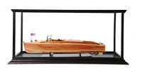B033A Chris Craft Runabout with Display Case 