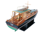 B198F5 Hemingway Pilar Fishing Boat Combo: A Model and Polo Shirt Set 