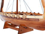 B318F3 Captivating Drakkar Viking Combo: A Model Ship and Legendary Hat 