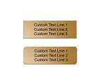 CN001 Custom Name Plate Design Version 1 