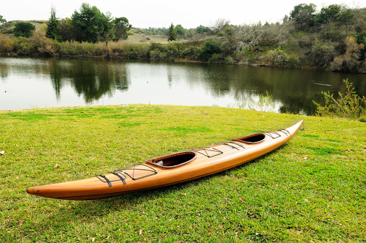 K003 Tandem Wooden Kayak 19 ft K007L01.JPG