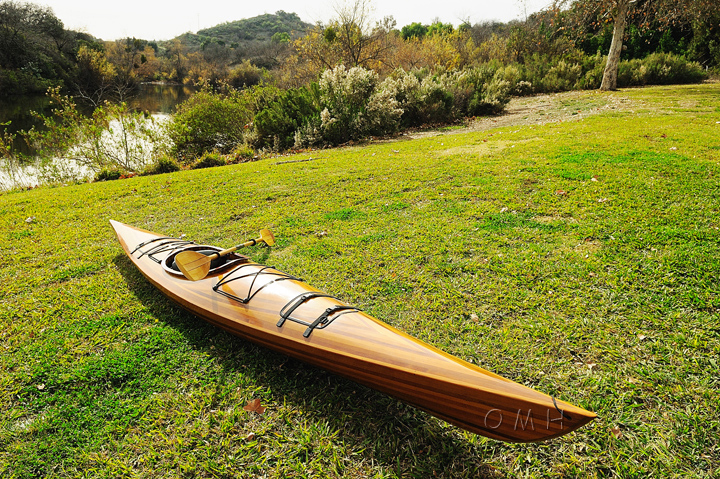 K004 Handmade Wooden Kayak 15 Feet K004L01.JPG