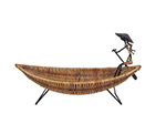 MS015 Asian Style Tranquility Boat Basket 