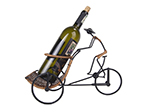 MS017 Asian Style Rickshaw Cyclist Wine Holder 