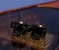 ND027 Folding Binocular in wood box 