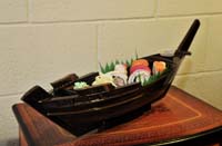 Q056 Dhow Boat Sushi Tray 