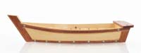 Q059 Wooden Sushi Boat Serving Tray Small 