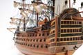 T033B HMS Victory Midsize With Display Case Front Open 