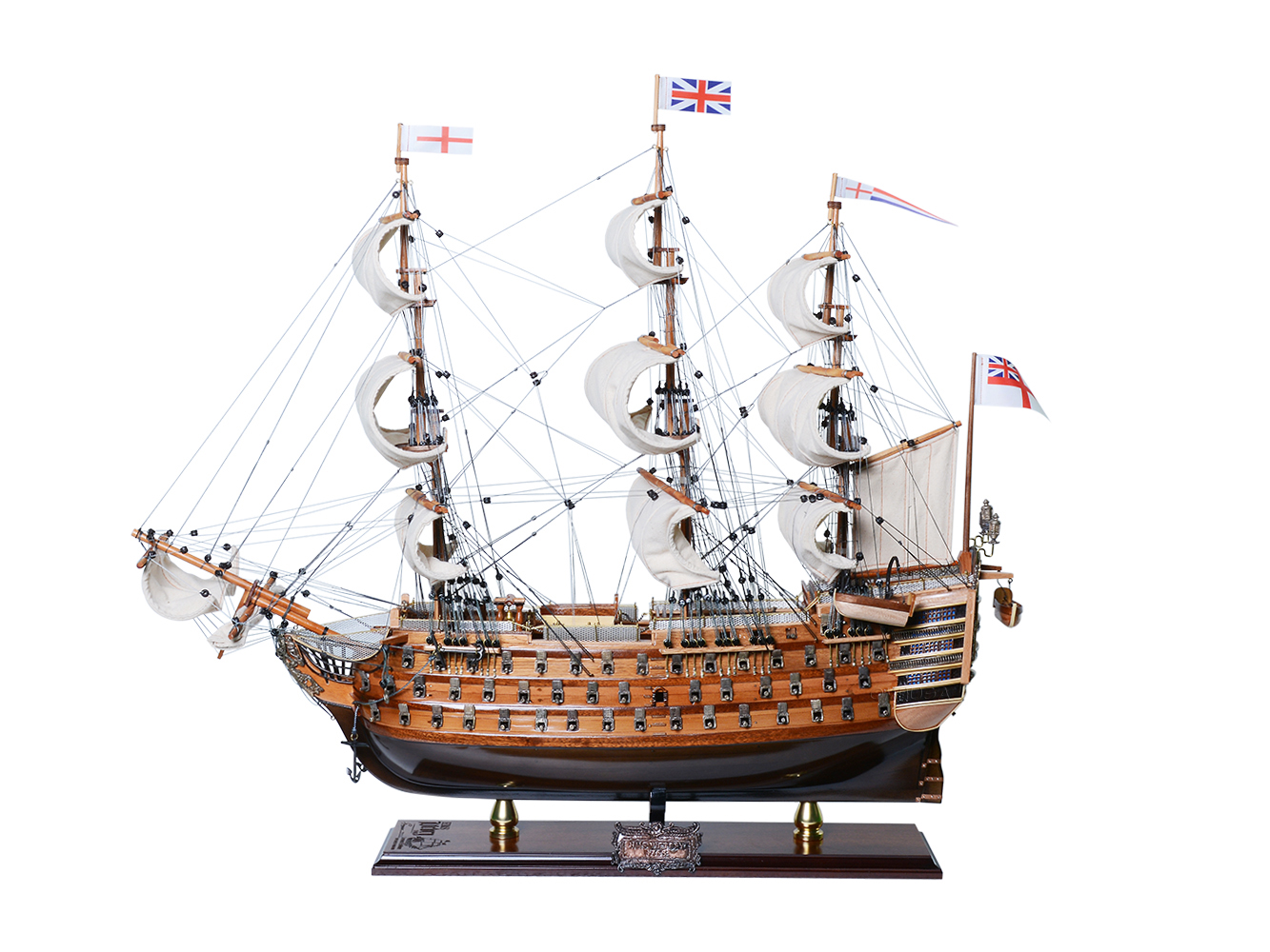 T033L HMS Victory Limited Edition Full Crooked Sails Only 100 Units Produced T033L01.jpg