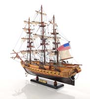 T089A USS Constitution Small with Display Case 