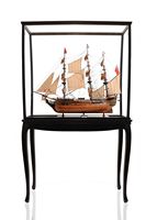 T191B HMS Surprise Large With Floor Display Case 