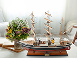 T202 RRS Discovery Tall Ship Model 