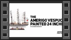 T382 Amerigo Vespucci Painted Medium 